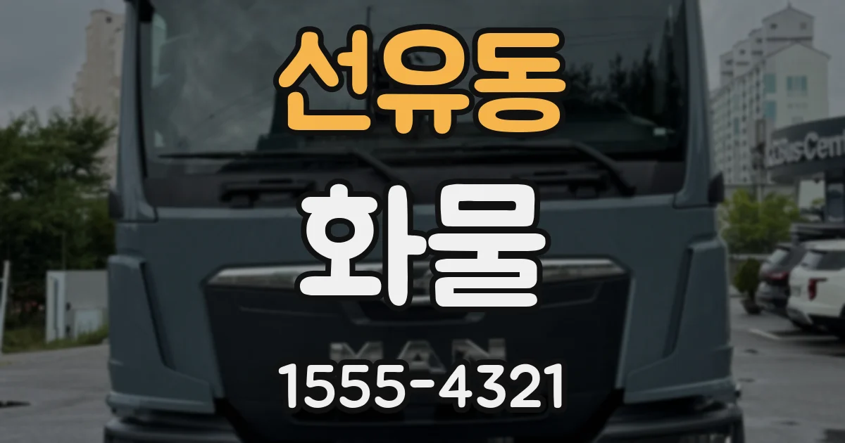 선유동 화물