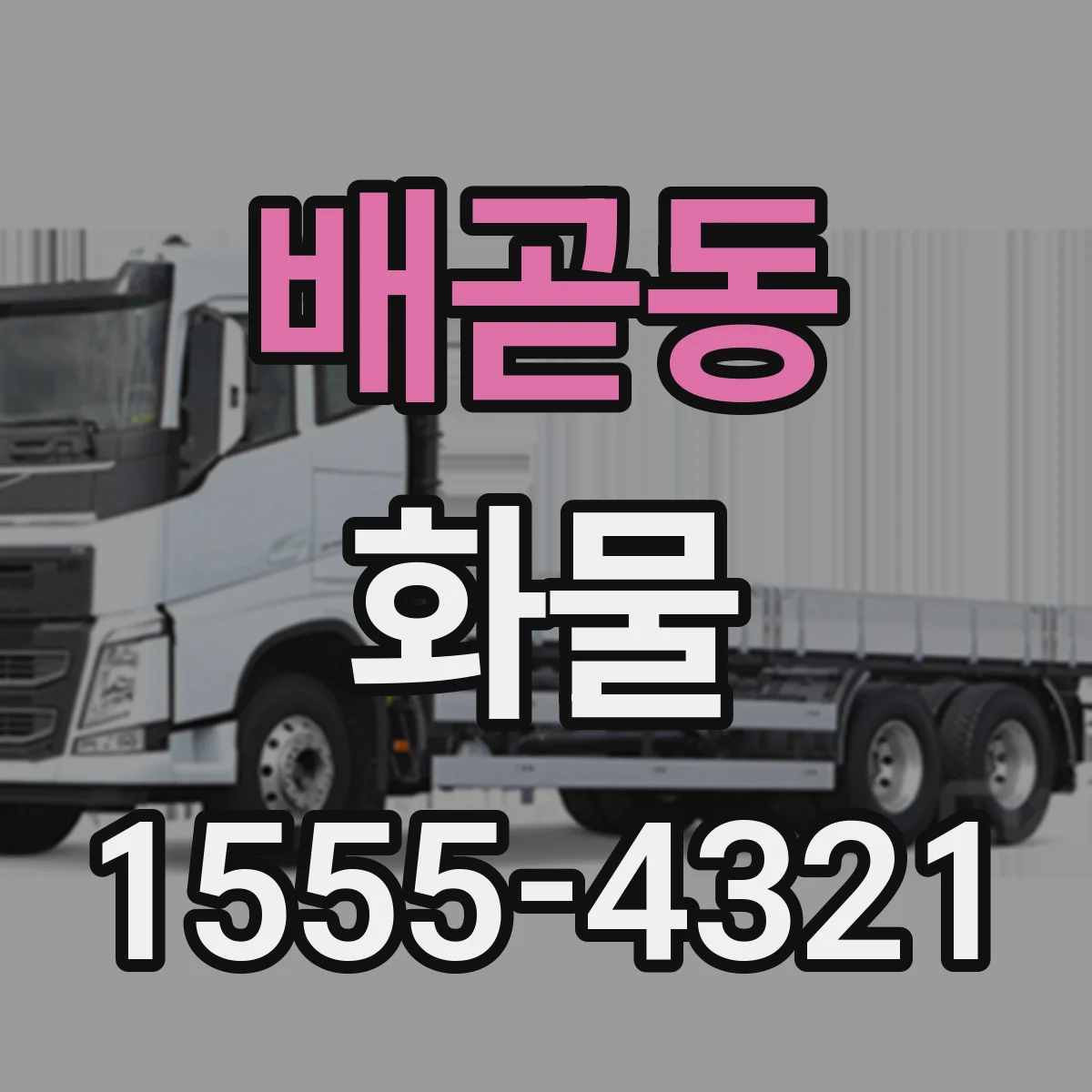 배곧동 화물