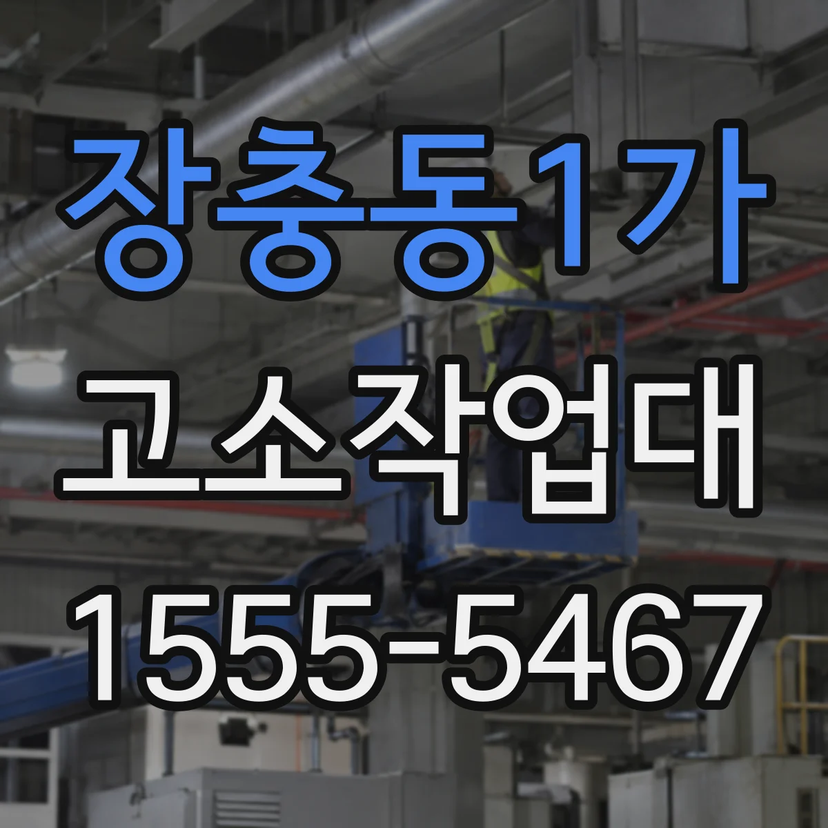 장충동1가 고소작업대