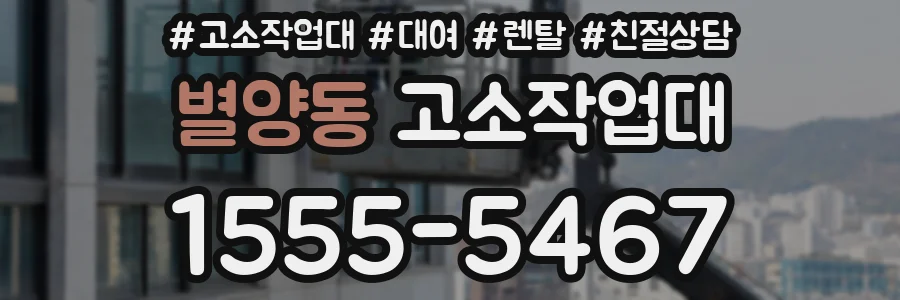 별양동 고소작업대