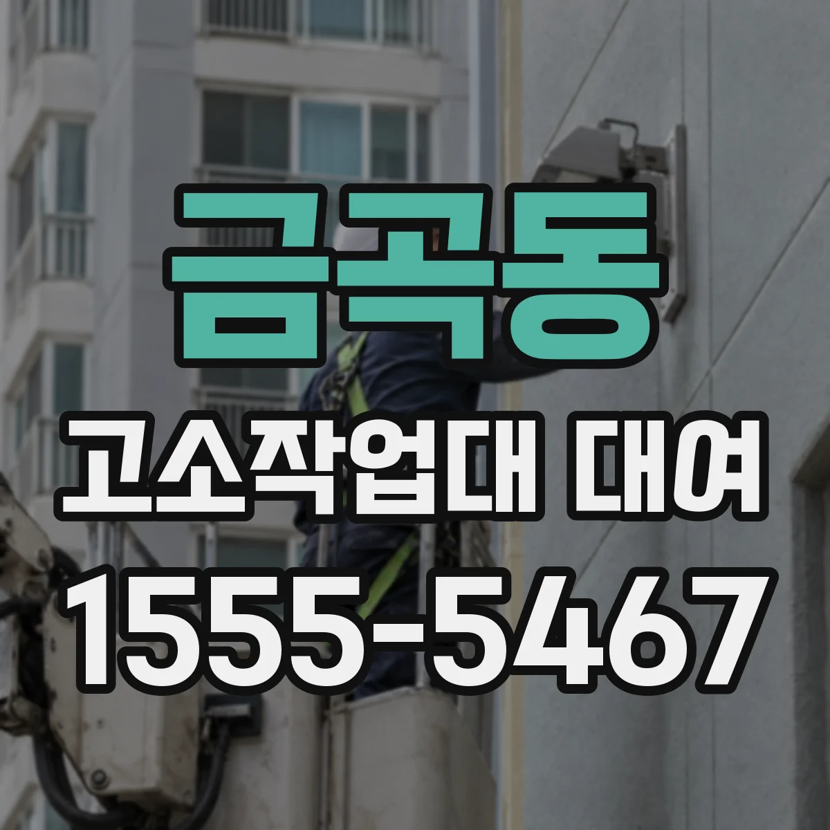 금곡동 고소작업대 대여