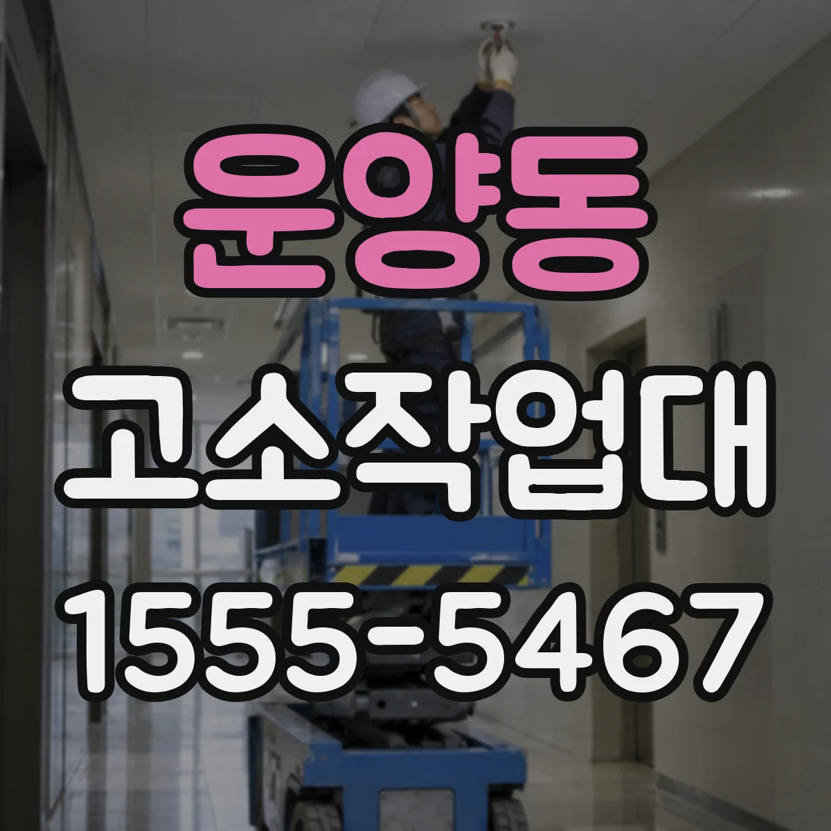 운양동 고소작업대