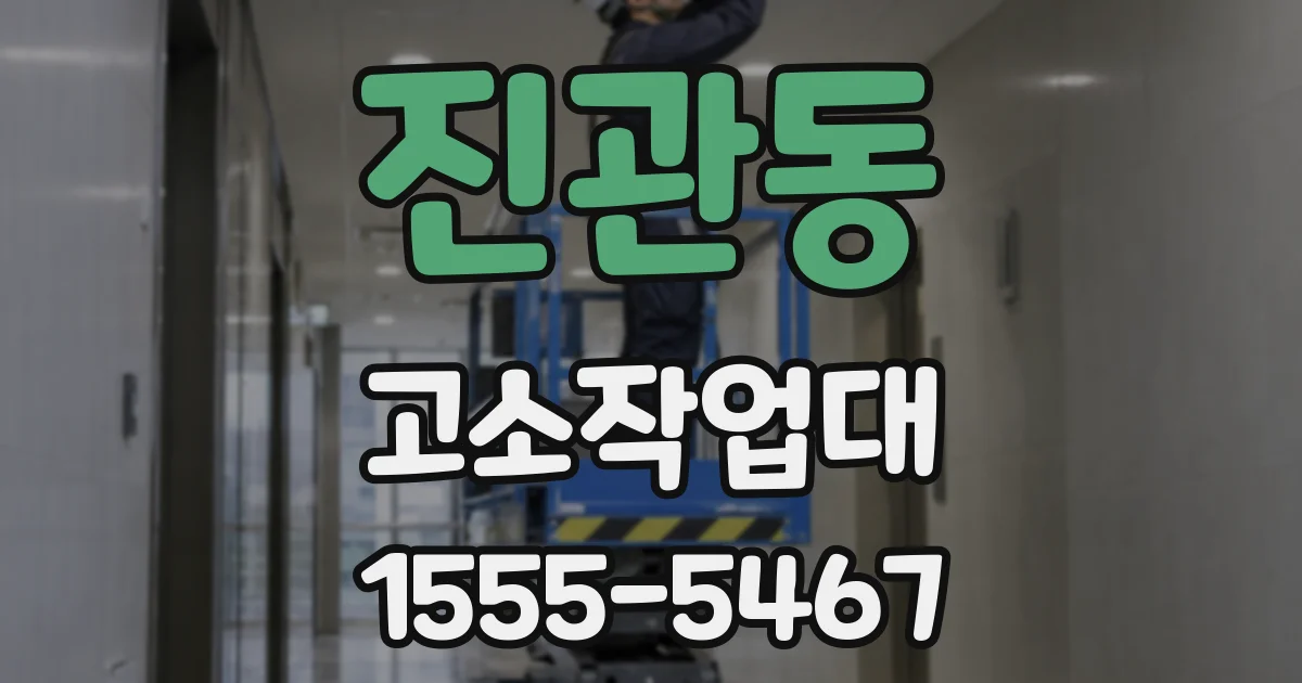 진관동 고소작업대