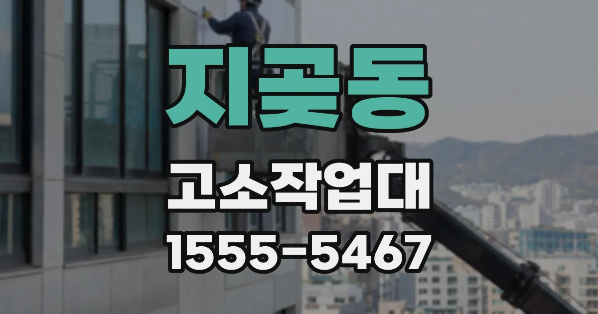 지곶동 고소작업대