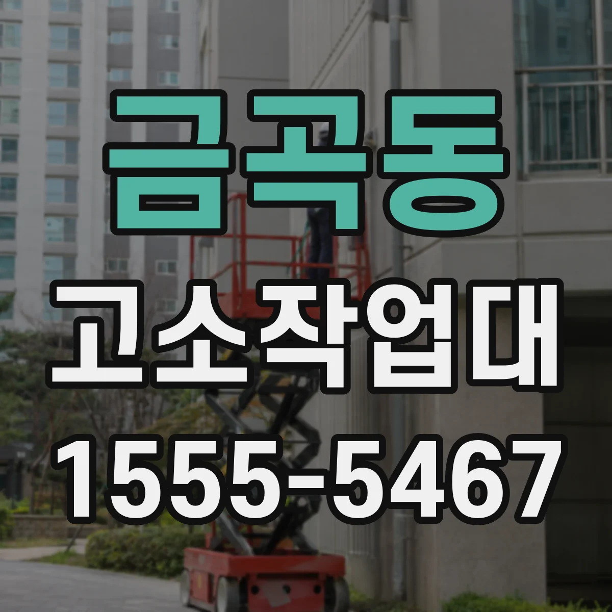 금곡동 고소작업대