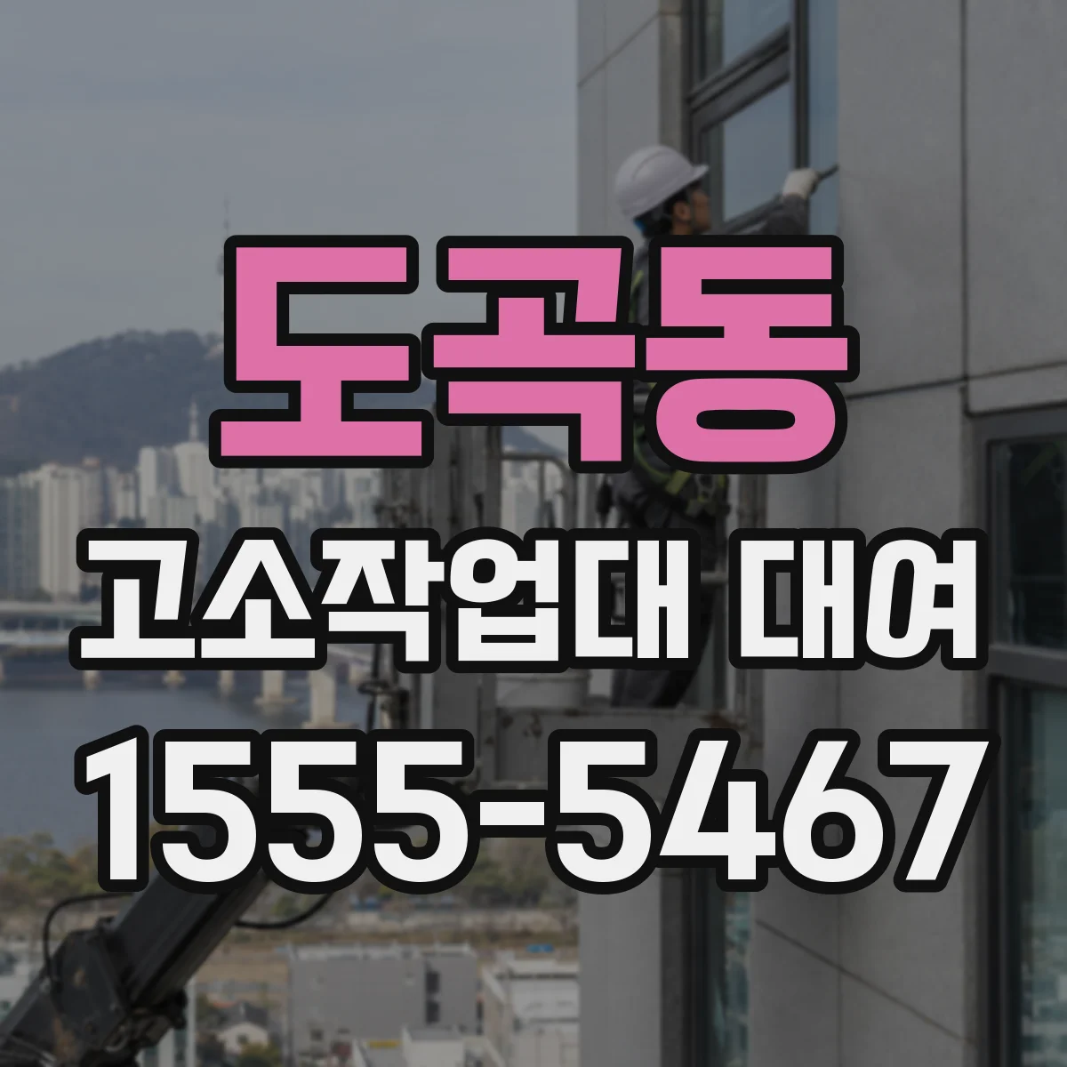 도곡동 고소작업대 대여