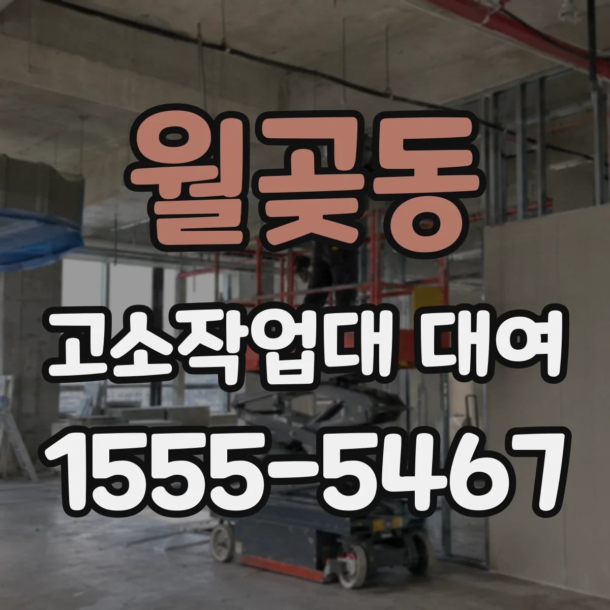 월곶동 고소작업대 대여