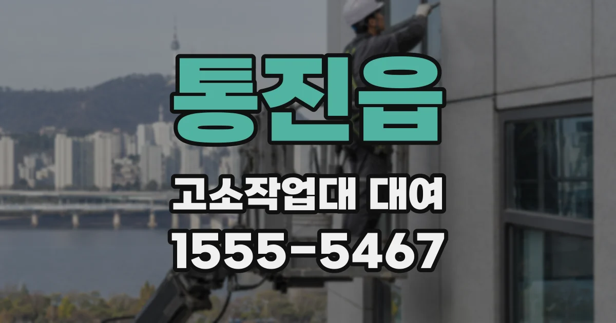 통진읍 고소작업대 대여