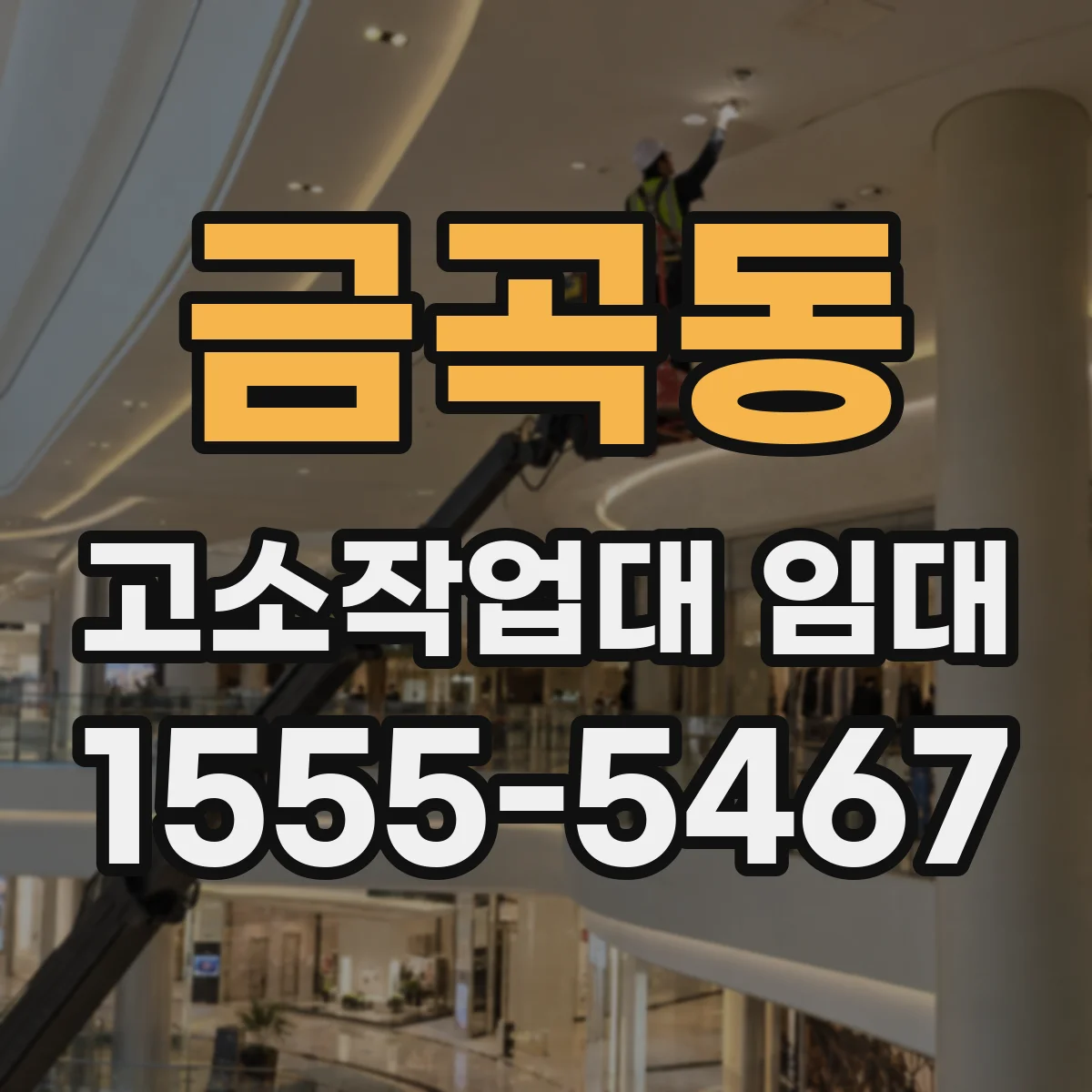 금곡동 고소작업대 임대