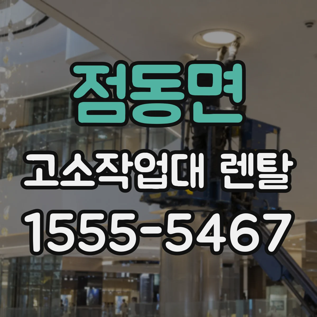 점동면 고소작업대 렌탈