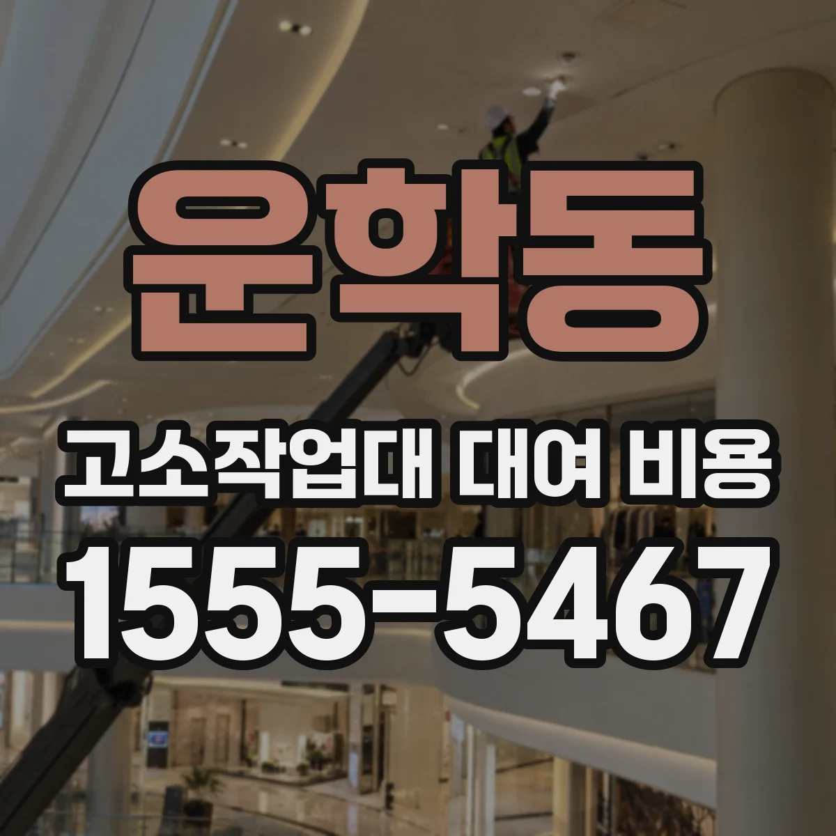 운학동 고소작업대 대여 비용