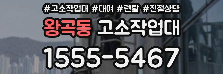 왕곡동 고소작업대