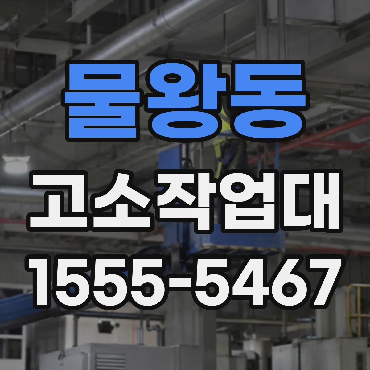 물왕동 고소작업대