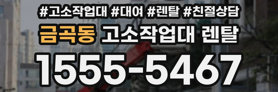 금곡동 고소작업대 렌탈
