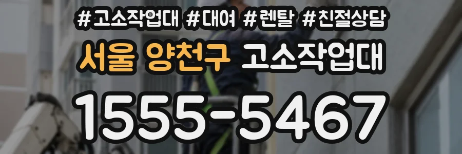 서울 양천구 고소작업대