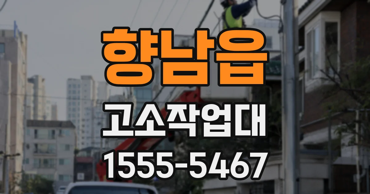 향남읍 고소작업대