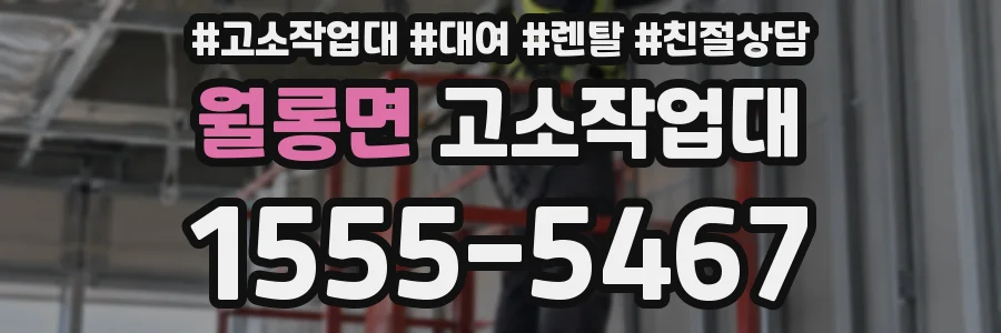 월롱면 고소작업대