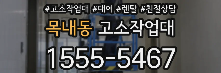 목내동 고소작업대