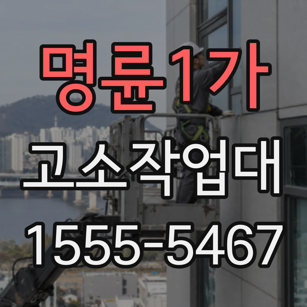 명륜1가 고소작업대