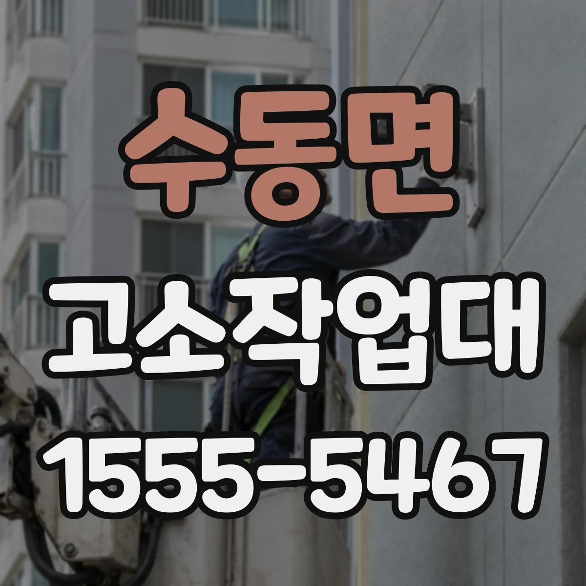 수동면 고소작업대