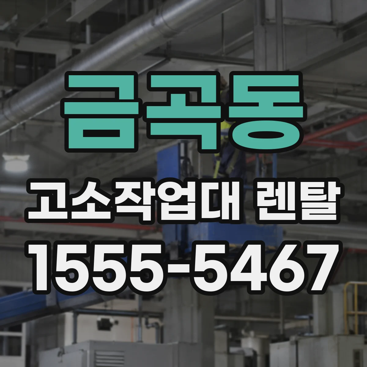 금곡동 고소작업대 렌탈