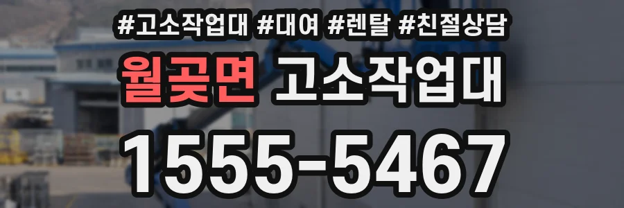 월곶면 고소작업대