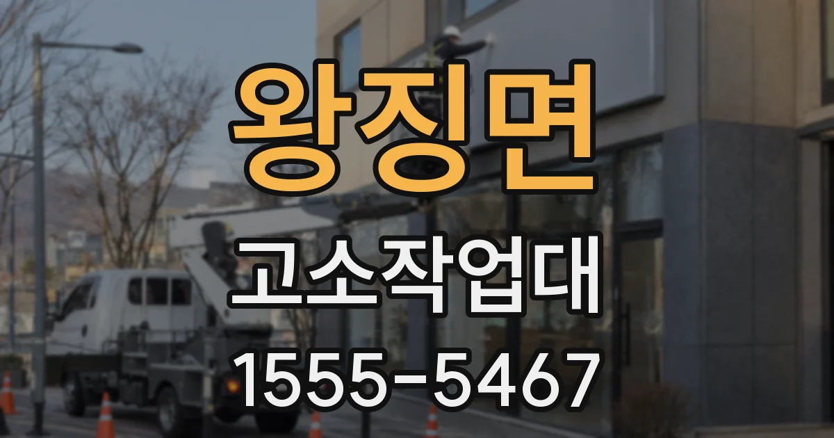 왕징면 고소작업대