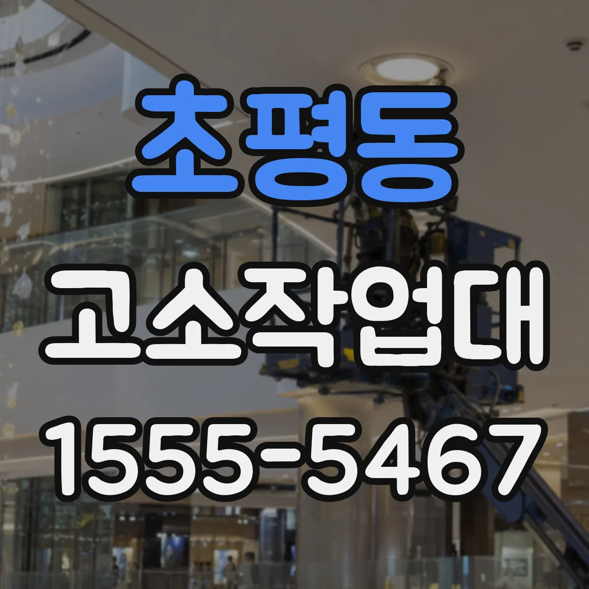 초평동 고소작업대