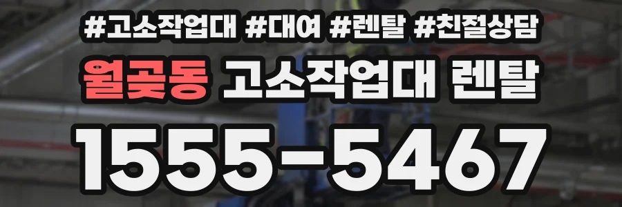월곶동 고소작업대 렌탈