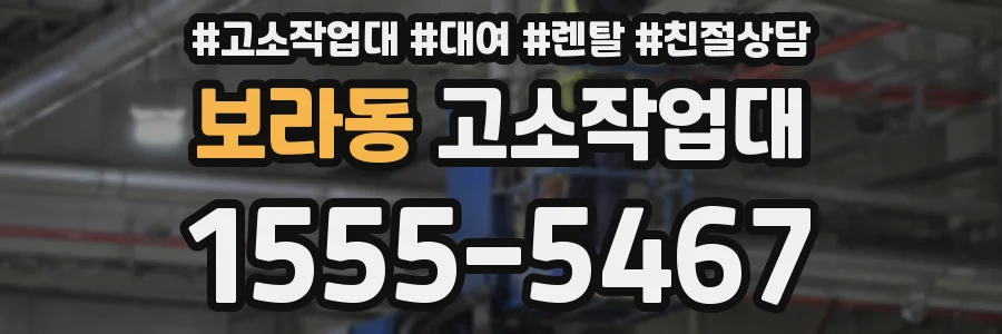 보라동 고소작업대