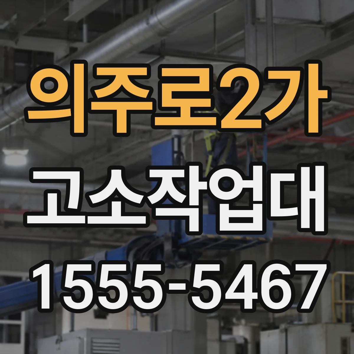 의주로2가 고소작업대