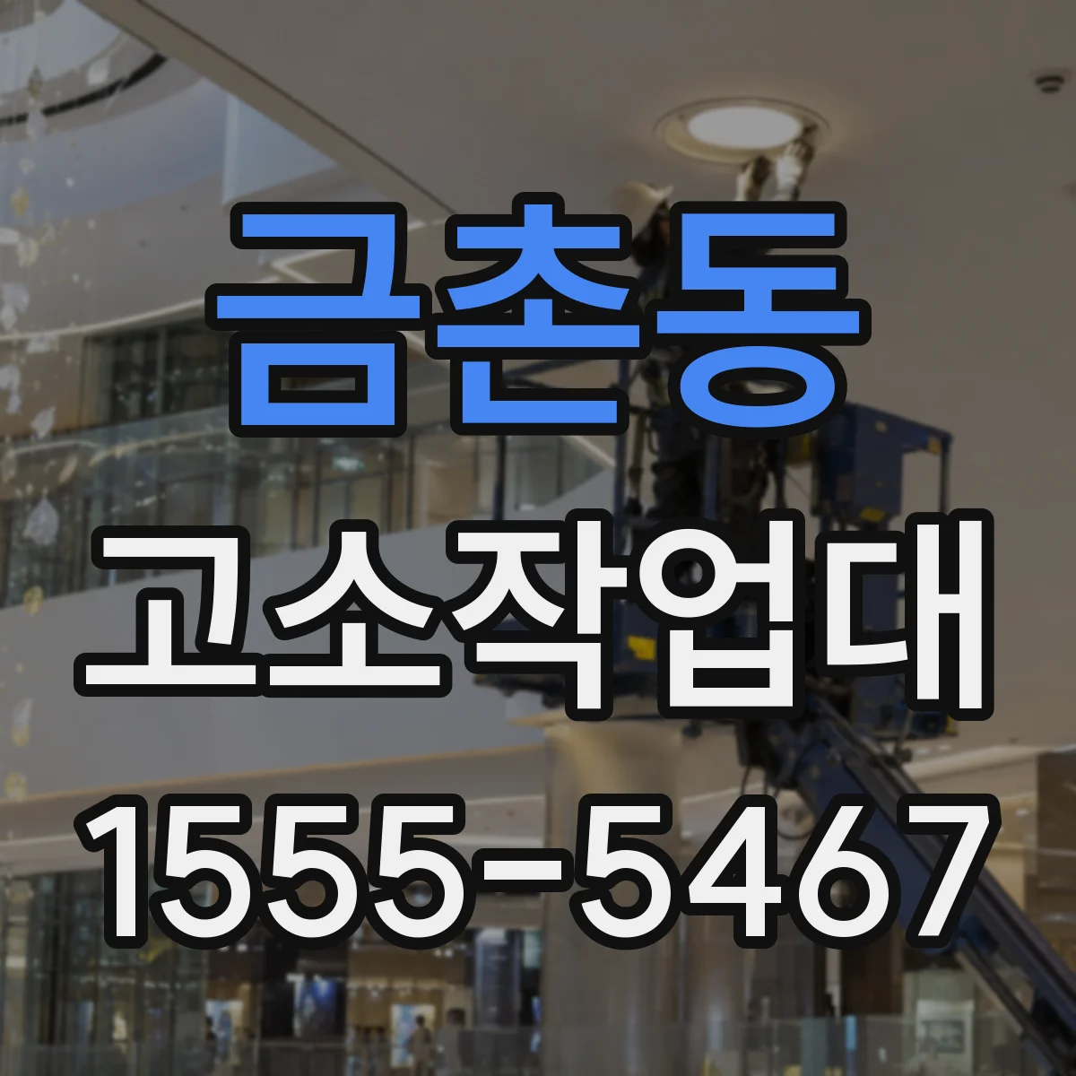 금촌동 고소작업대