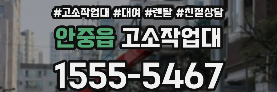 안중읍 고소작업대