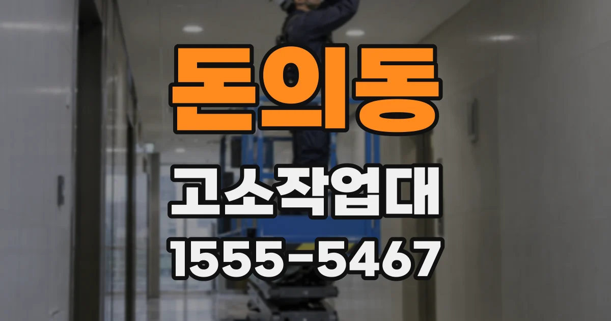 돈의동 고소작업대