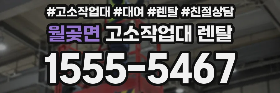 월곶면 고소작업대 렌탈