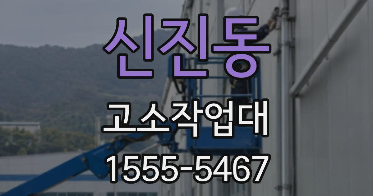 신진동 고소작업대
