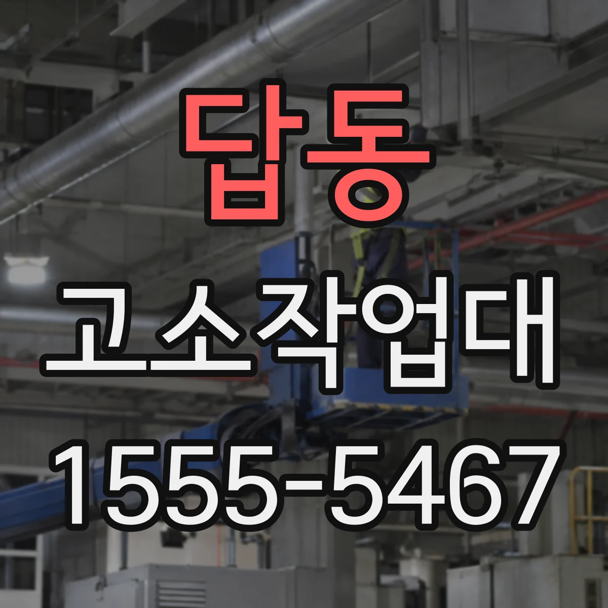 답동 고소작업대