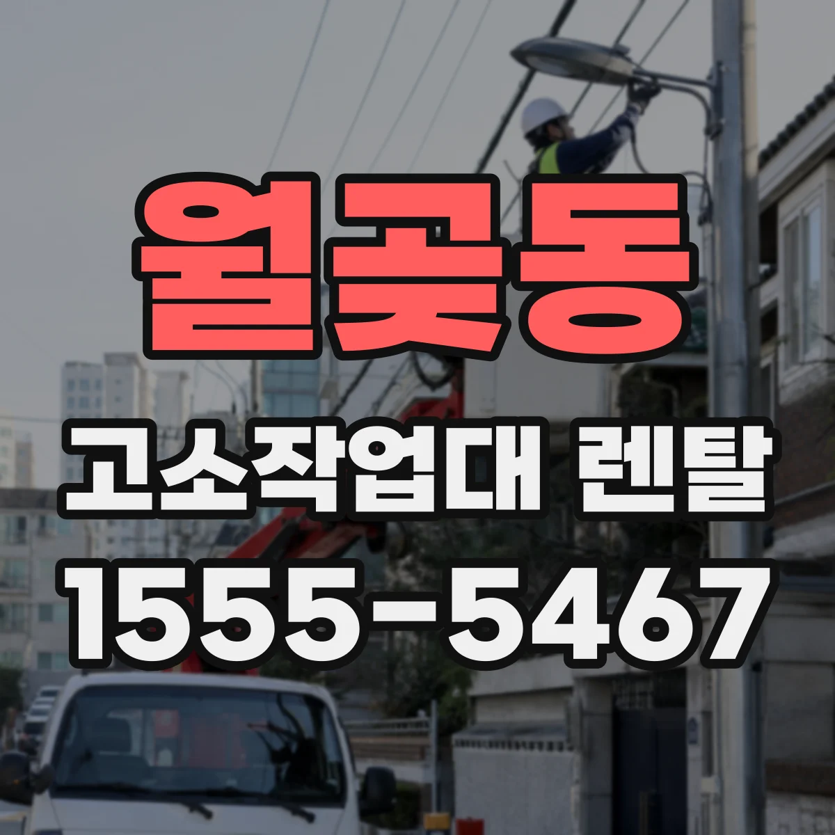 월곶동 고소작업대 렌탈