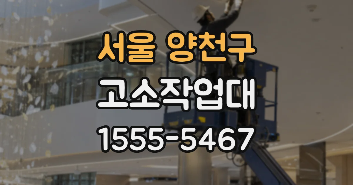 서울 양천구 고소작업대