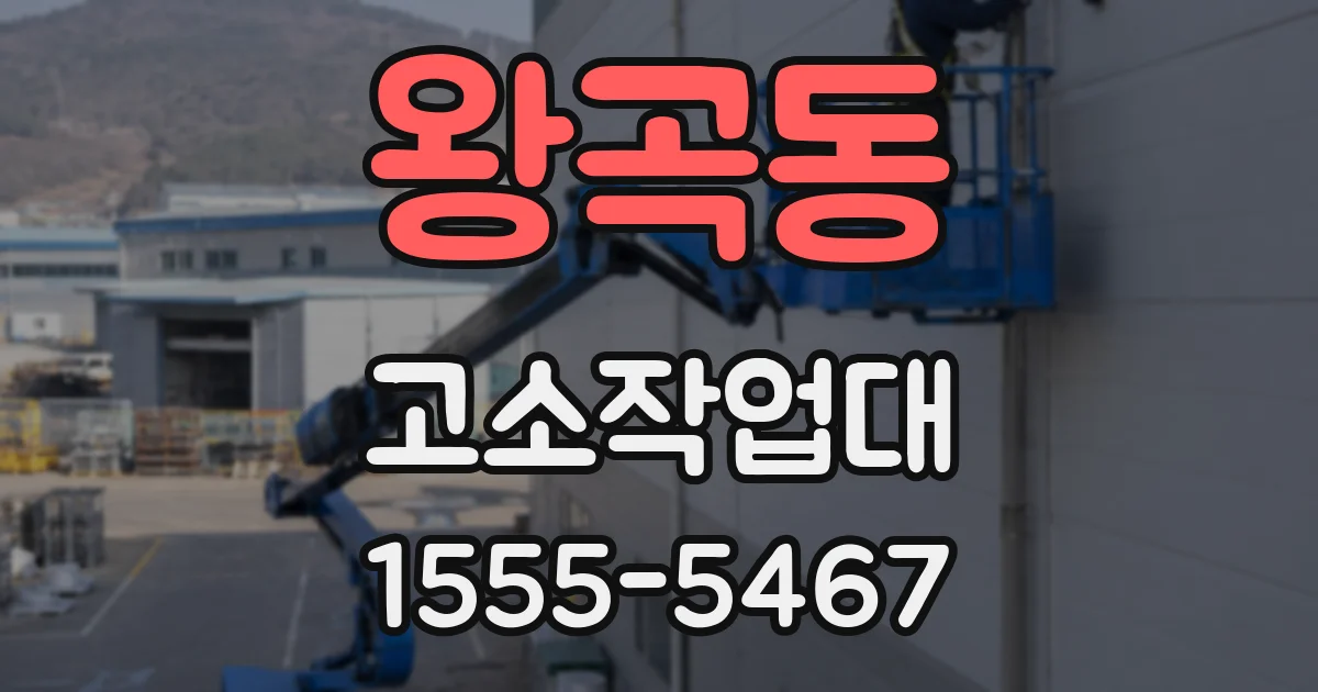 왕곡동 고소작업대
