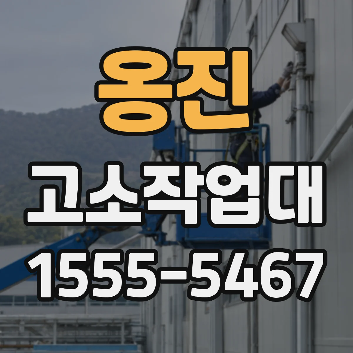 옹진 고소작업대