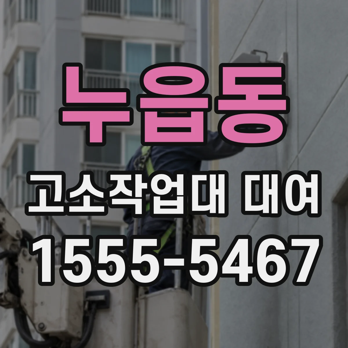 누읍동 고소작업대 대여