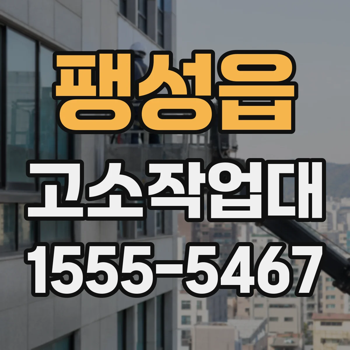 팽성읍 고소작업대