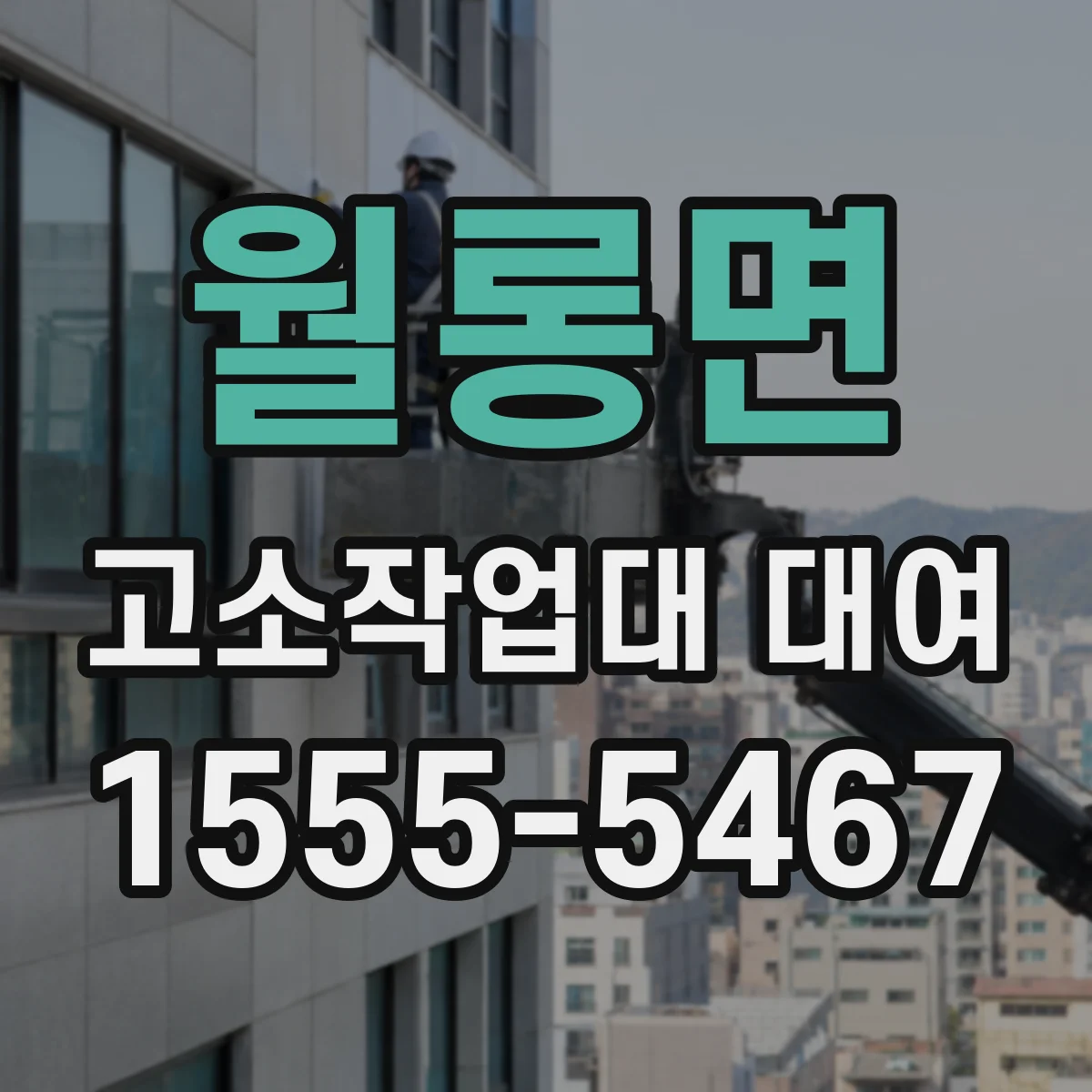 월롱면 고소작업대 대여