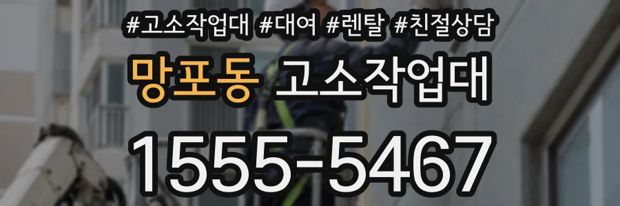 망포동 고소작업대