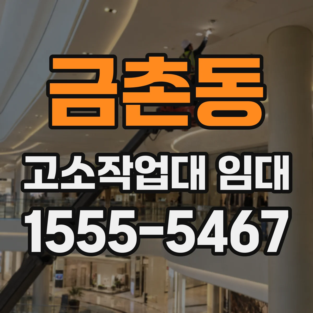 금촌동 고소작업대 임대