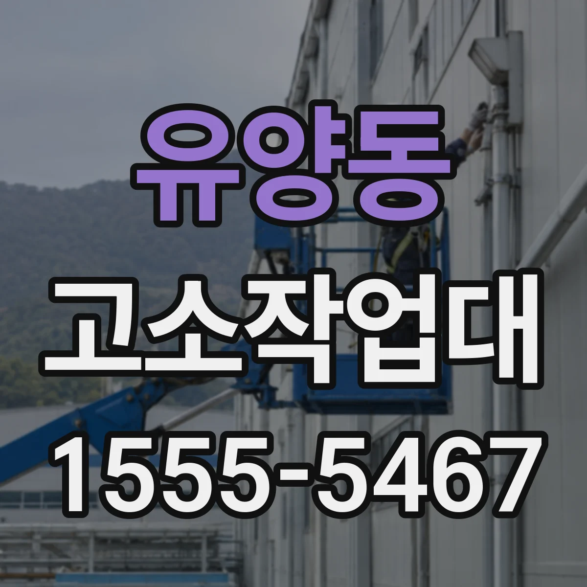 유양동 고소작업대