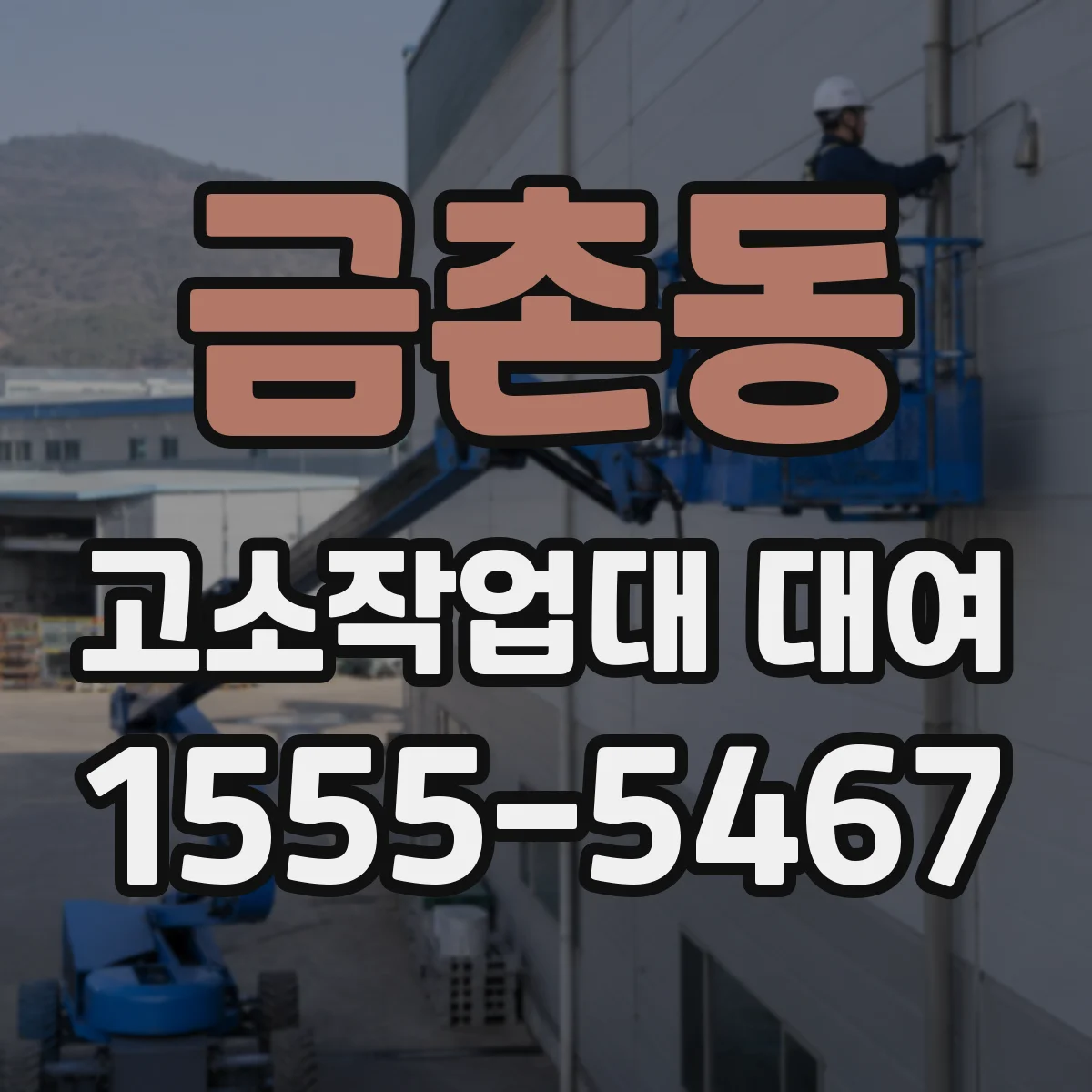 금촌동 고소작업대 대여