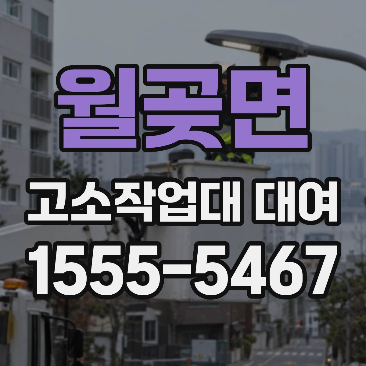월곶면 고소작업대 대여