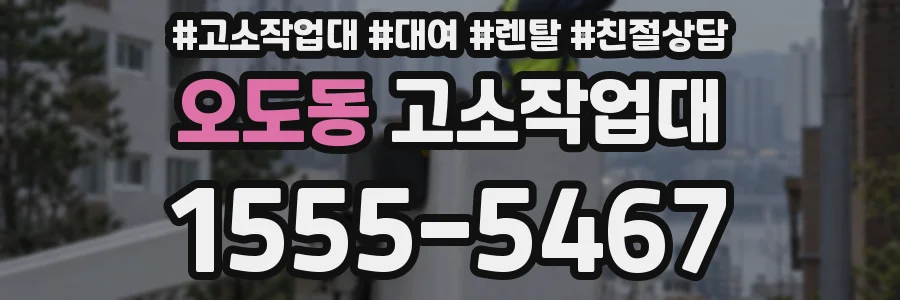 오도동 고소작업대